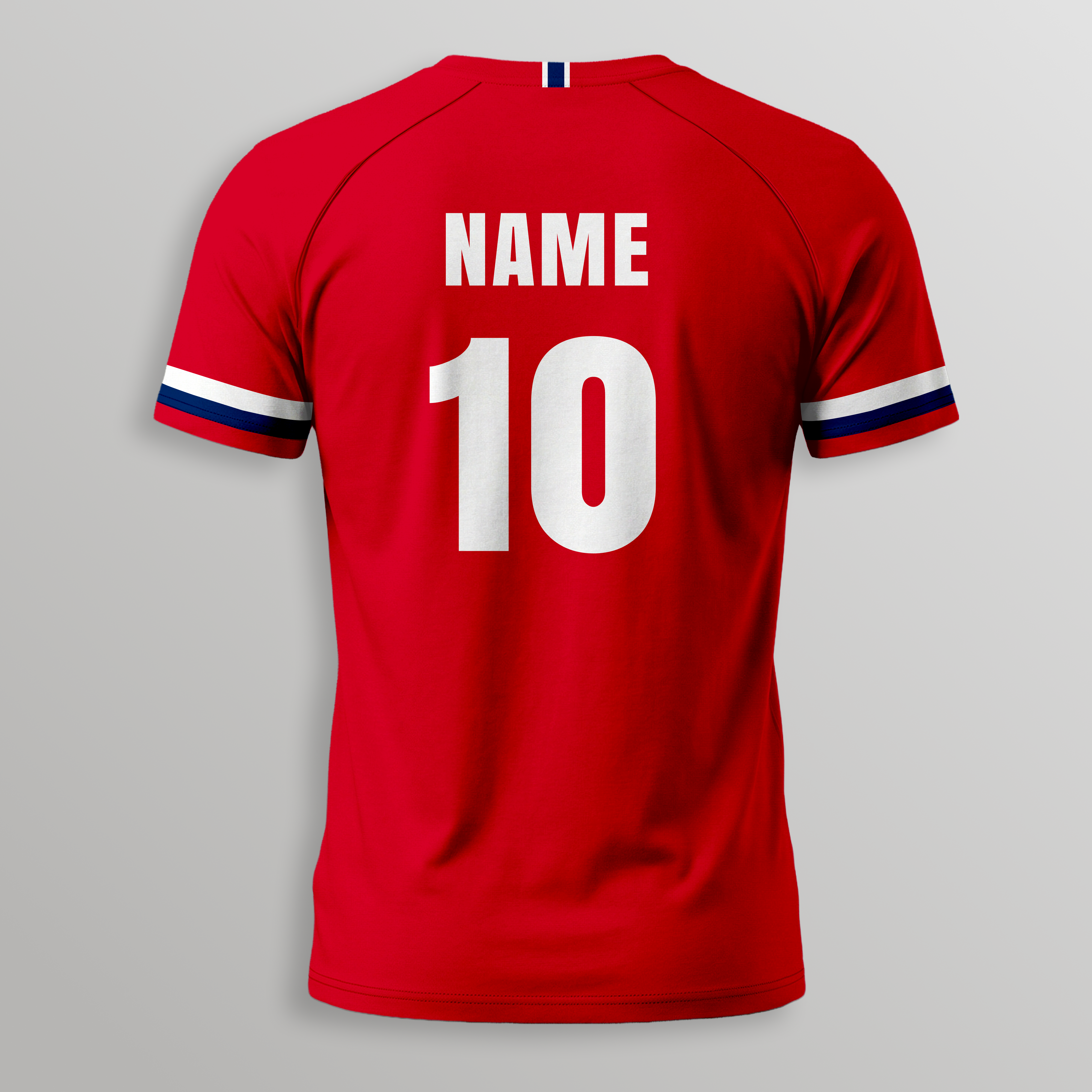 Norge Soccer 3D T-Shirt Secondary image