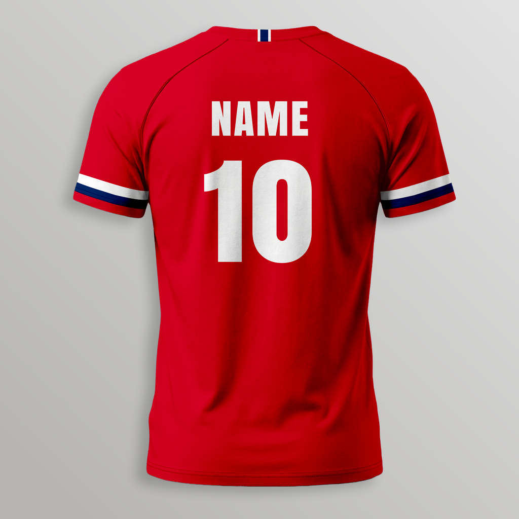 Norge Soccer 3D T-Shirt