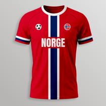 Norge Soccer 3D T-Shirt