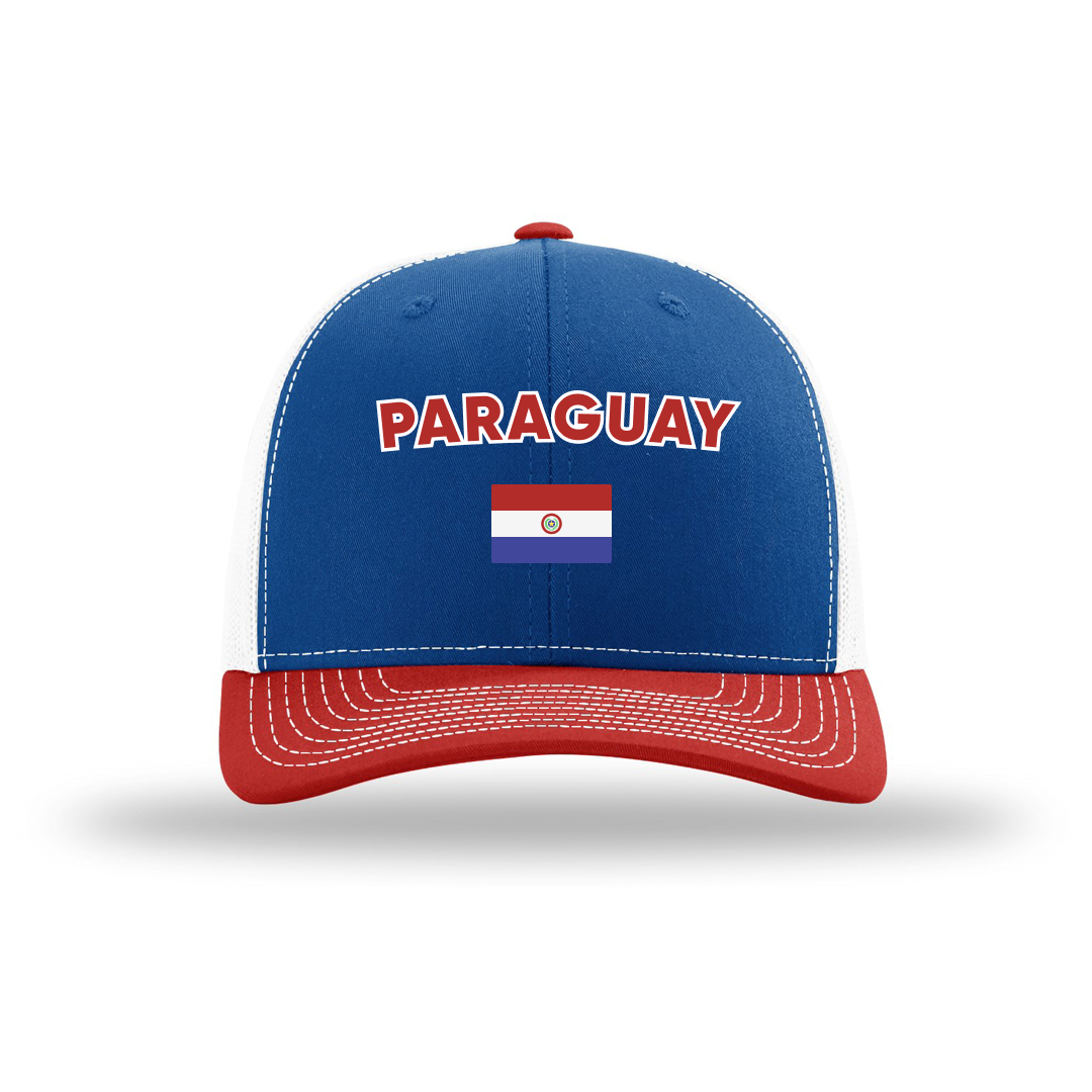 Paraguay Country Flag Cap - Football/Basketball Fan Cap Main image