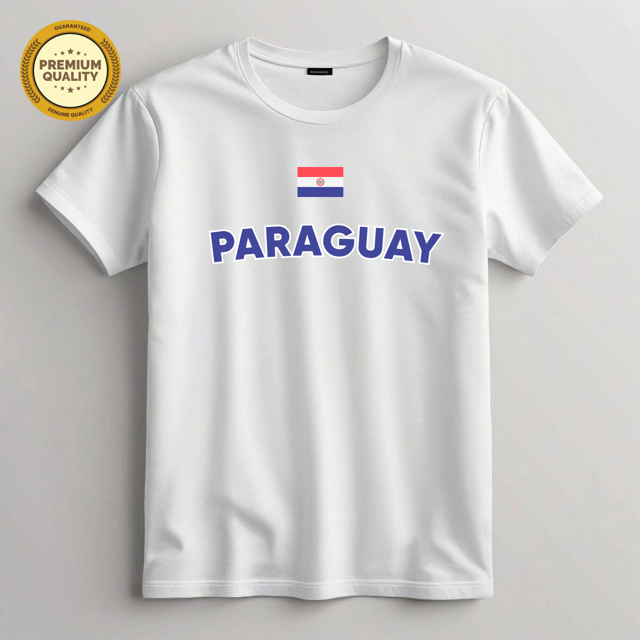 Paraguay Football Fan T-Shirt – Football T Shirt Secondary image