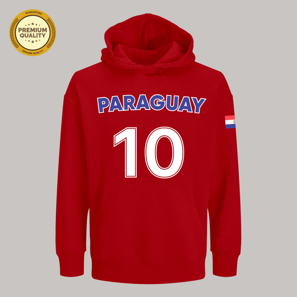Paraguay Soccer Fan Hoodie – 2026 Football Sweatshirt