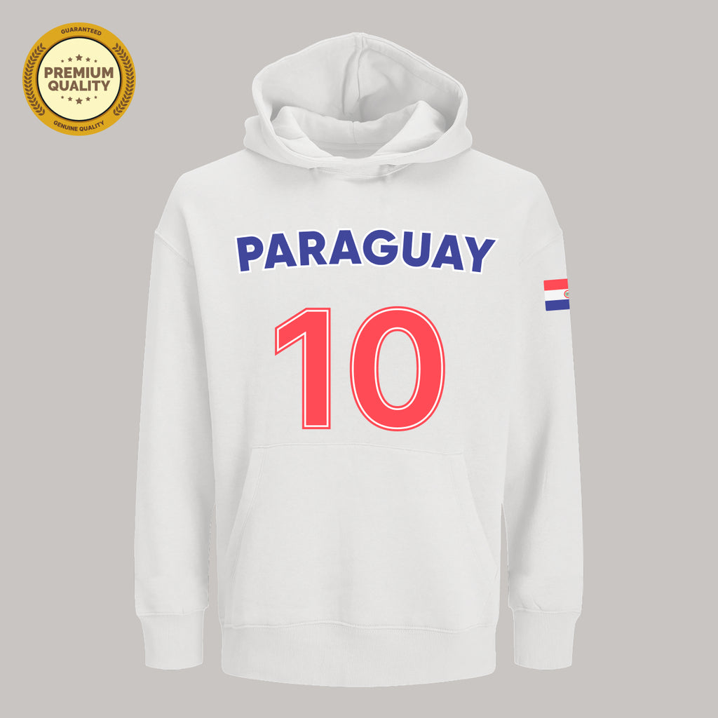 Paraguay Soccer Fan Hoodie – 2026 Football Sweatshirt