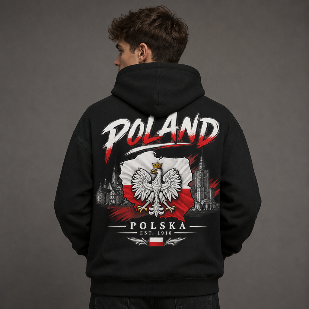 Poland Country Pride Hoodie – Premium Football Fan Hoodie