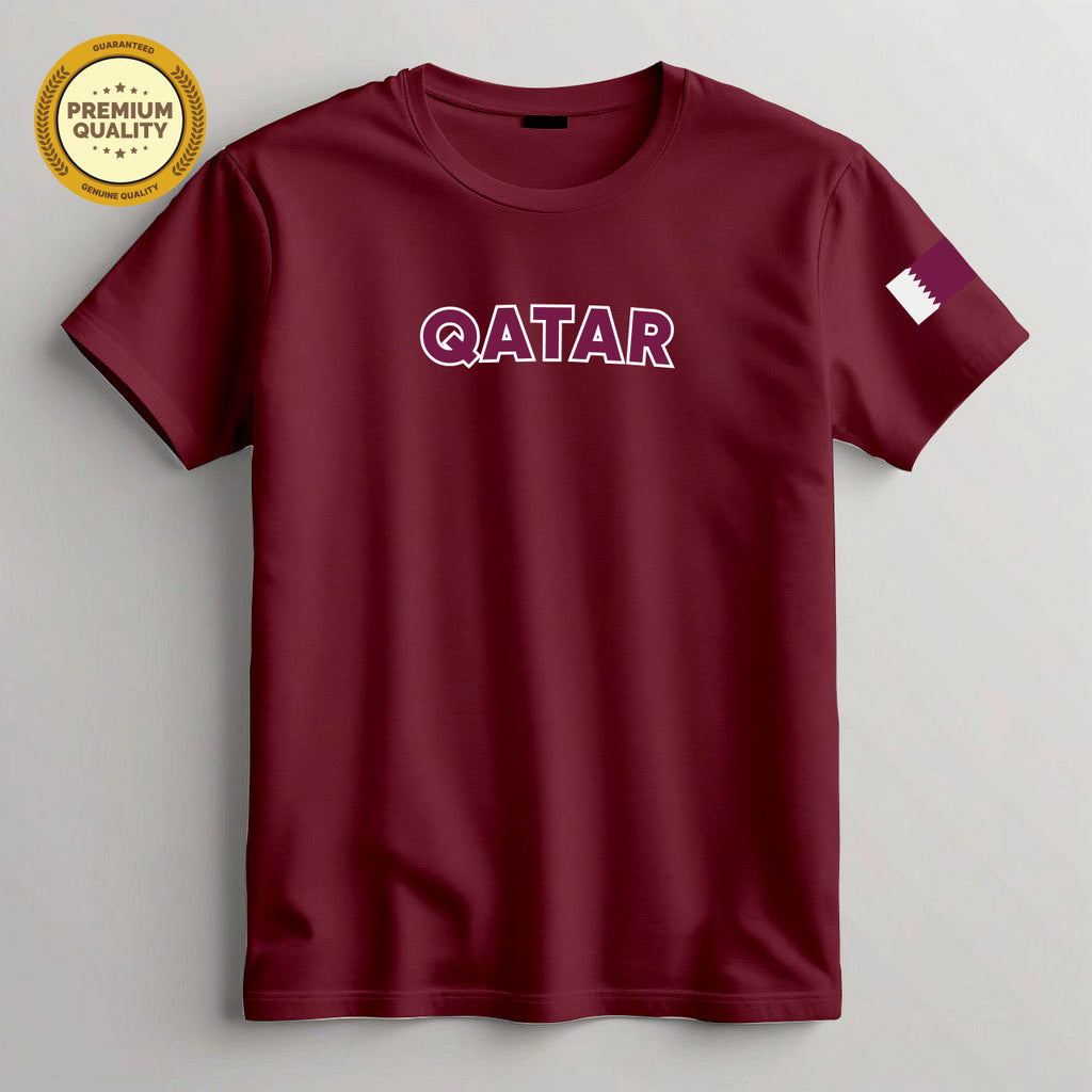 Qatar Football Fan T-Shirt – 2026 Football TShirt