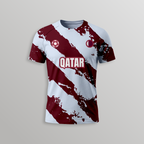 Qatar Football T-Shirt - Dry Fit T Shirt