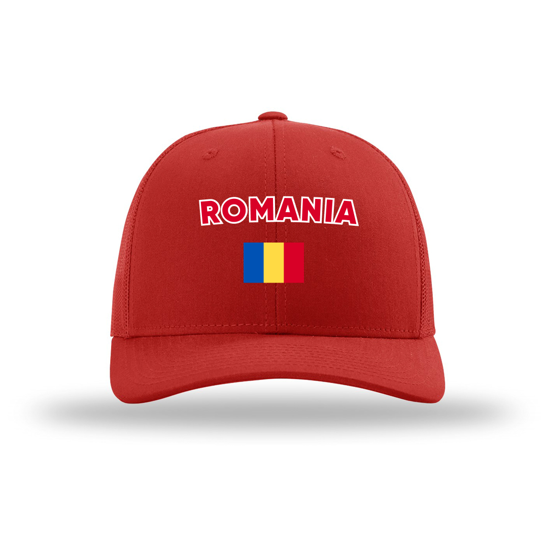 Romania Country Flag Cap - Football/Basketball Fan Cap Main image