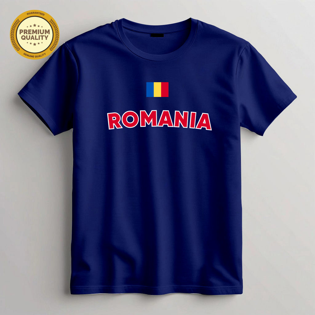 Romania Football Fan T-Shirt – Premium Quality