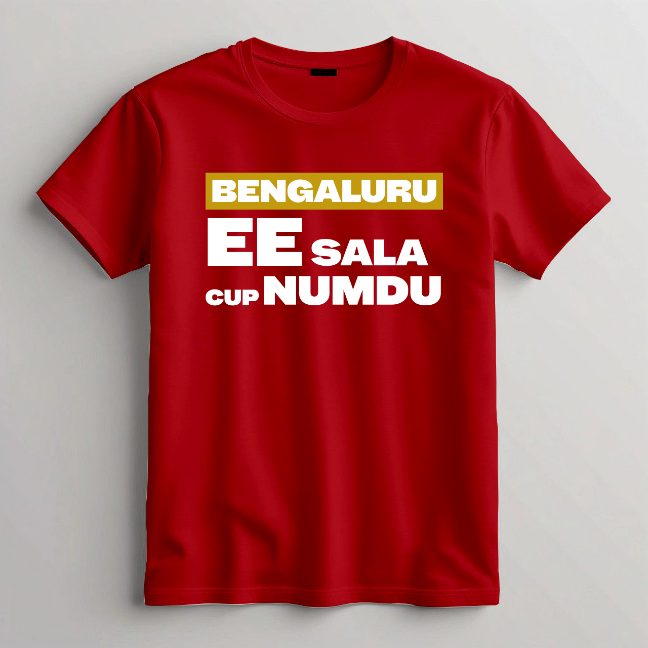 Ee Sala Cup Namdu Cricket Fan Tee | Cricket Fan Jersey