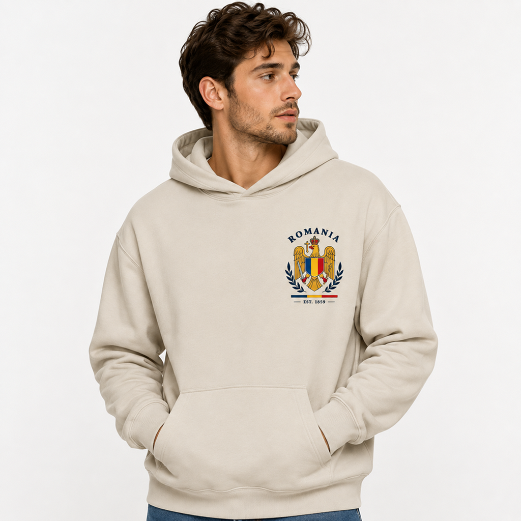 Romania Country Pride Hoodie – Premium Football Fan Hoodie
