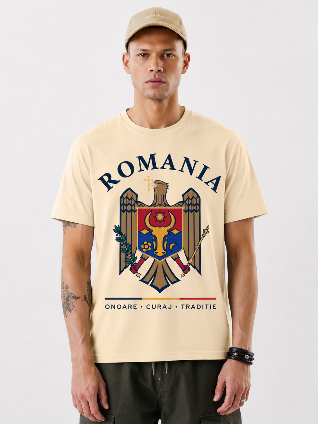 Romania Graphic Tee – Unisex Country Pride T-Shirt