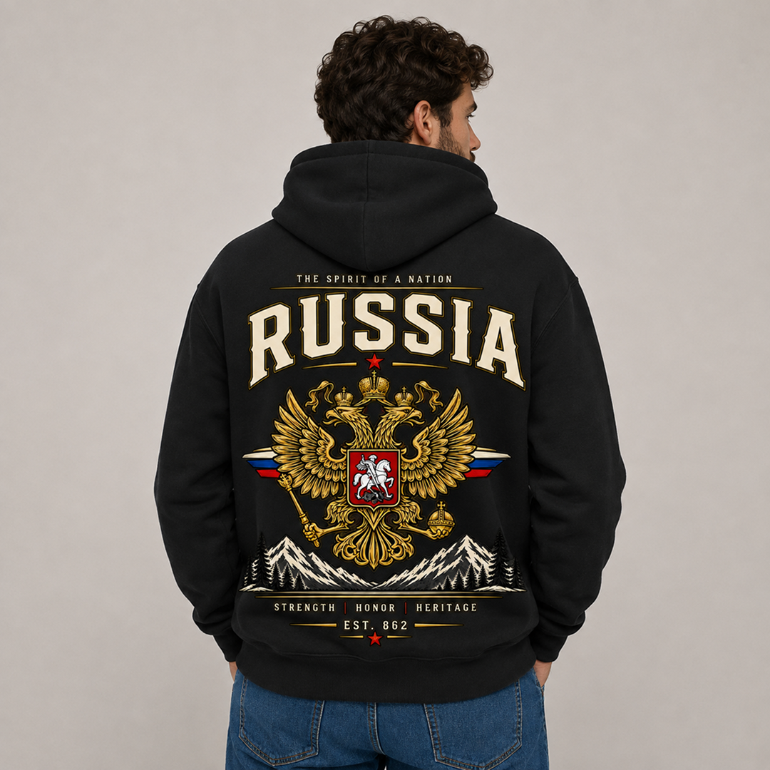 Russia Country Pride Hoodie – Premium Football Fan Hoodie Secondary image