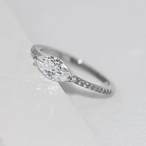 Wedding Rings For Women Simple Elegant Oval Zircon Light Gold Color Party Finger Ring Gift Fashion Jewelry R870