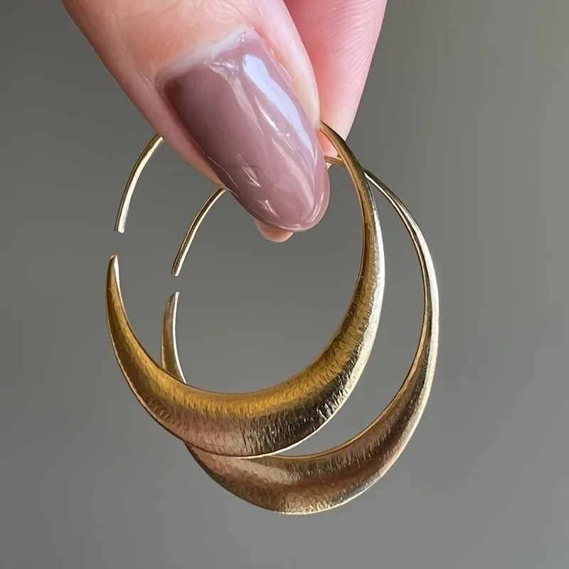 Elegant Hoop Earrings for Women Bohemian Style Versatile for Weddings Parties Vintage  Perfect for Casual Formal Occasions Main image