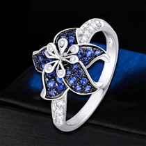 Fashion Trendy Jewelry Rings For Women Cubic Zirconia Charms Bridal Wedding Engagement White Gold Color Ring Drop Shipping
