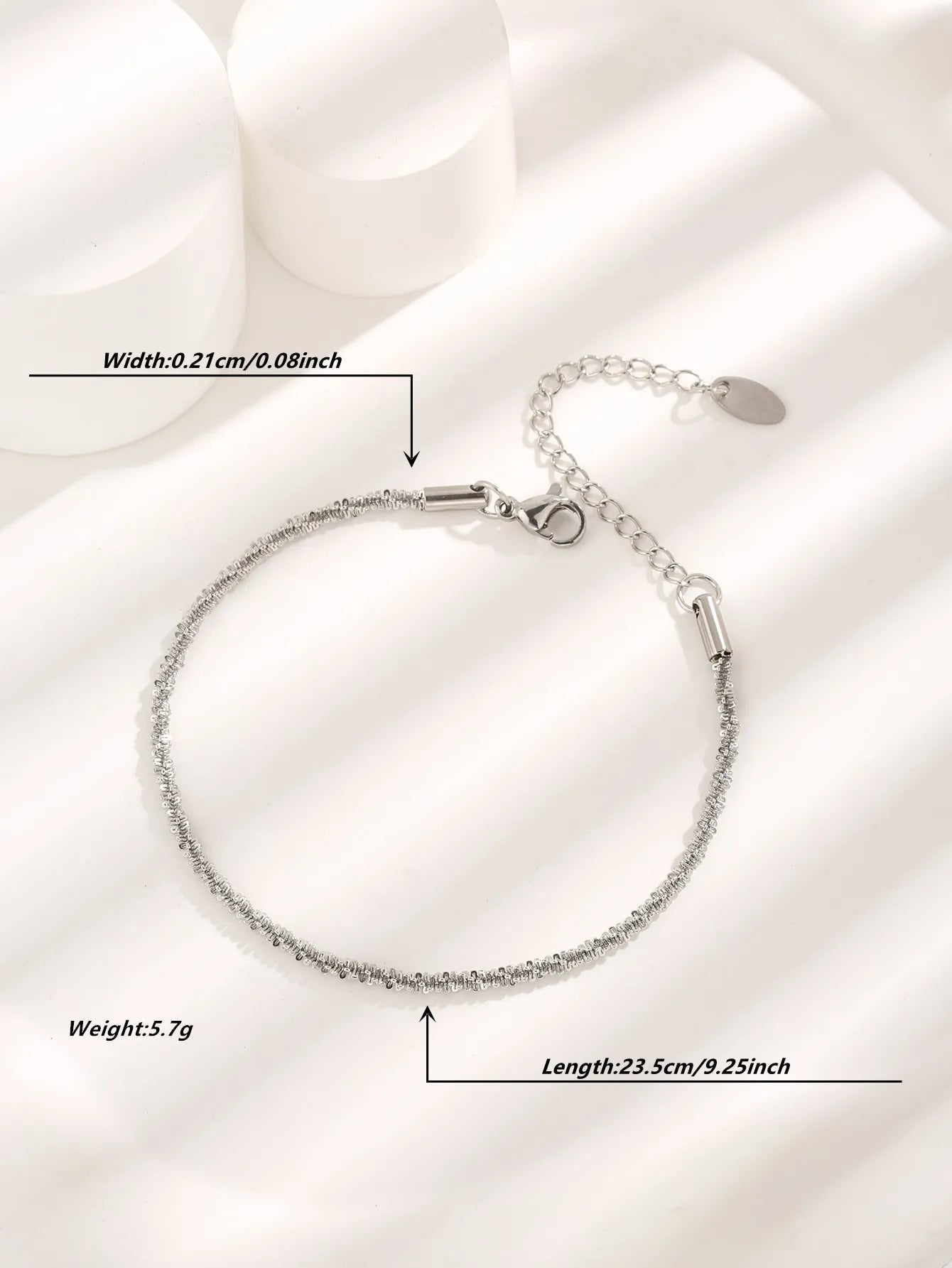 Bracelets for Women 18K Gold Plated Stainless Steel Women Cute Gold Plated for Women Waterproof Beach Jewelry Gift for Teen