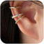 Ear Cuff Earrings for Women Non Piercing 14K Gold Plated Trend Cubic Zirconia Earrings Daily Wear Jewelry