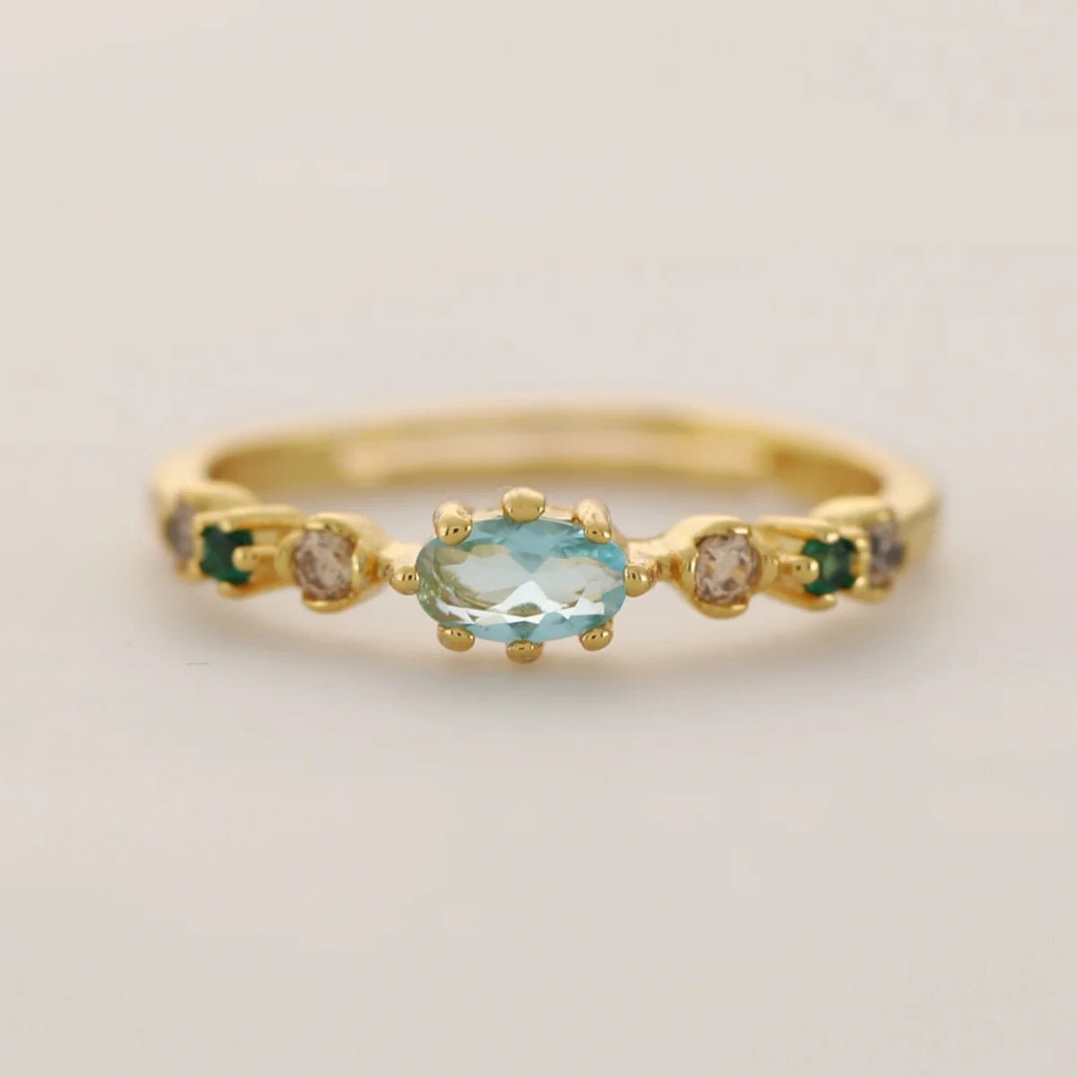 S925 Sterling Silver Ring for Women: Sparkling Art Zircon Inlaid, 18k Gold Plating，Elegant Gift Jewelry Main image