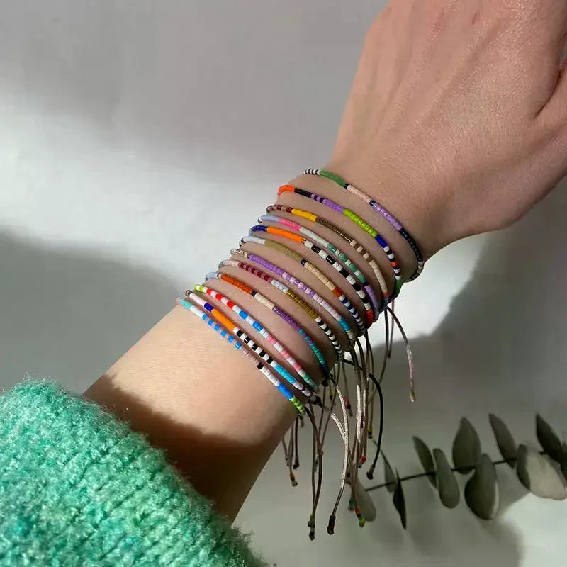 Bracelet For Women Colorful Y2k Accessories Jewelry Gift Handmade Beaded Pulseras Mujer Main image