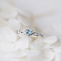 Simple Heart Ring For Women Female Cute Finger Rings Romantic Birthday Gift For Girlfriend Fashion Zircon Stone Jewelry