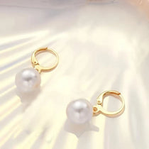 '2 Pieces Of Round Pearl Jewelry Set, Earrings, Pendants, Necklaces, Ladies' Exquisite And Fashionable Wedding Jewelry Set,Gifts