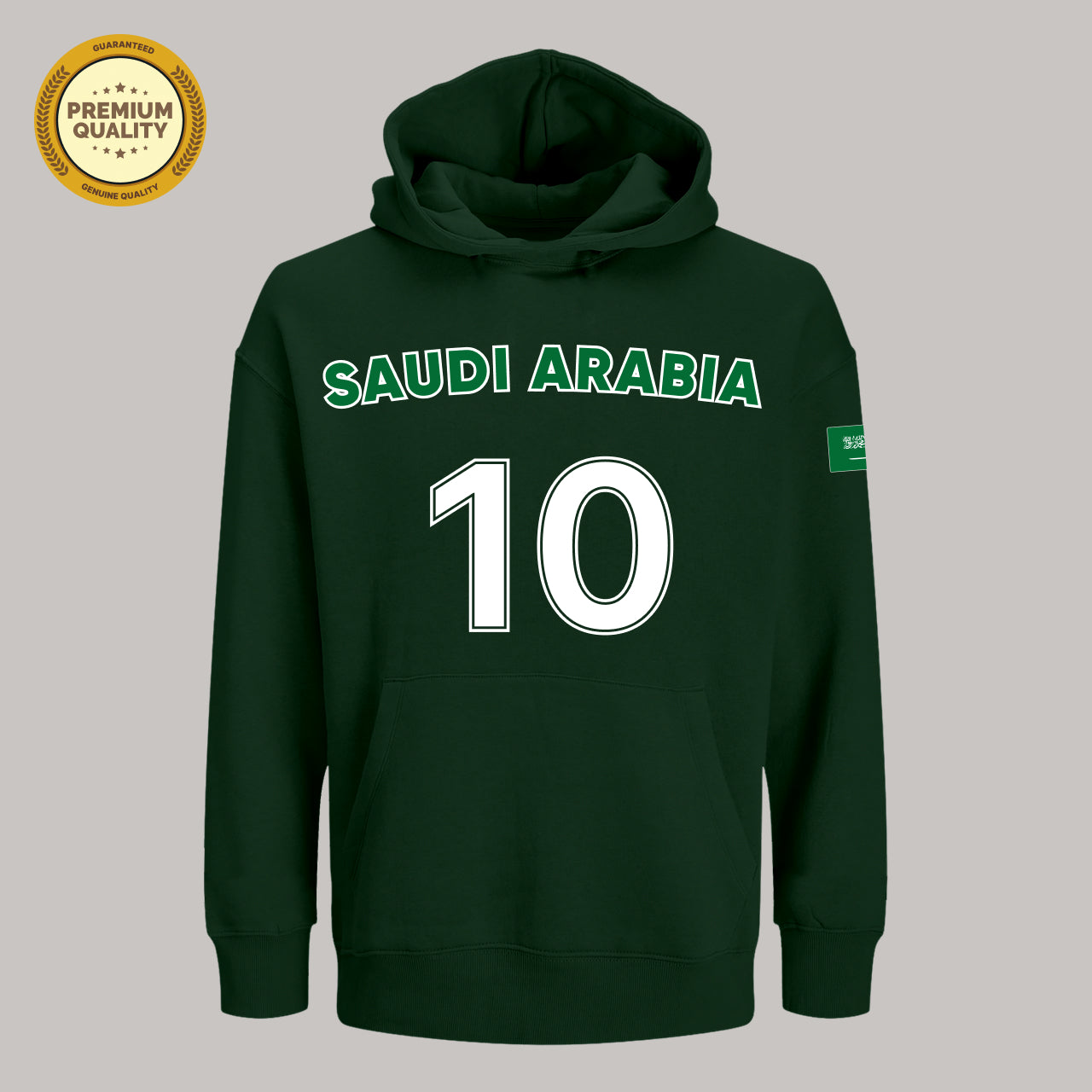 Saudi Arabia Soccer Fan Hoodie – 2026 World Cup Football Sweatshirt Secondary image