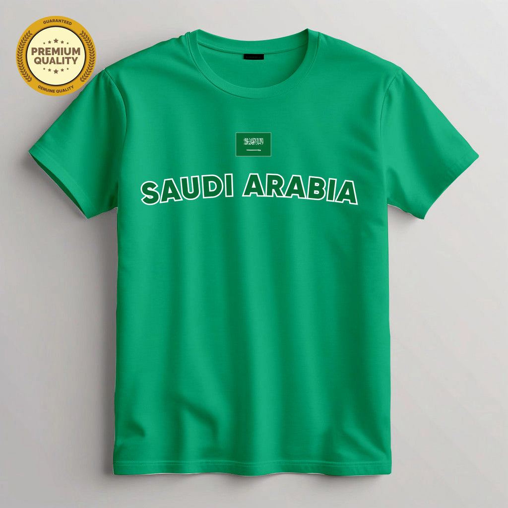 Saudi Arabia Football Fan T-Shirt – Premium Quality