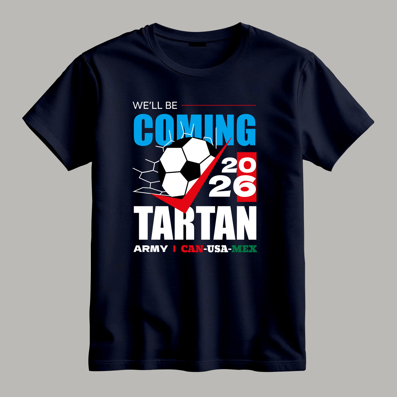 We’ll Be Coming Tartan Army Scotland 2026 Football shirt Main image