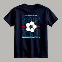 Scotland Greatest Fitba - Tartan Army 2026 Football T Shirt