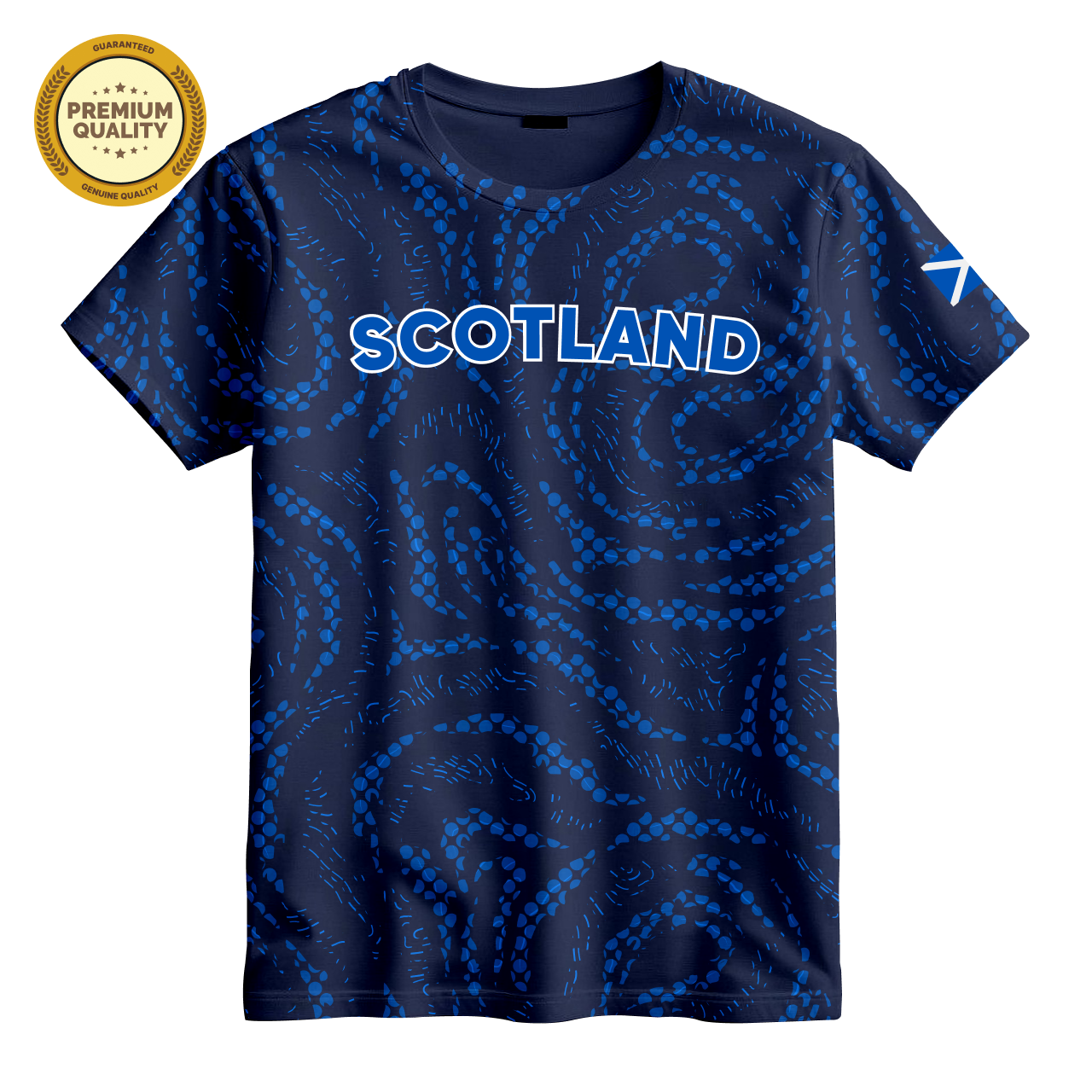Scotland Soccer 3D T-Shirt – Unisex T-Shirt