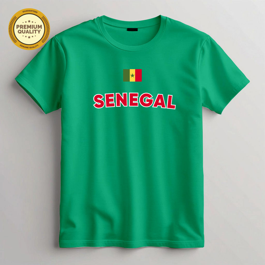 Senegal Football Fan T-Shirt – Premium Quality