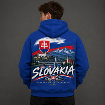 Slovakia Country Pride Hoodie – Premium Football Fan Hoodie