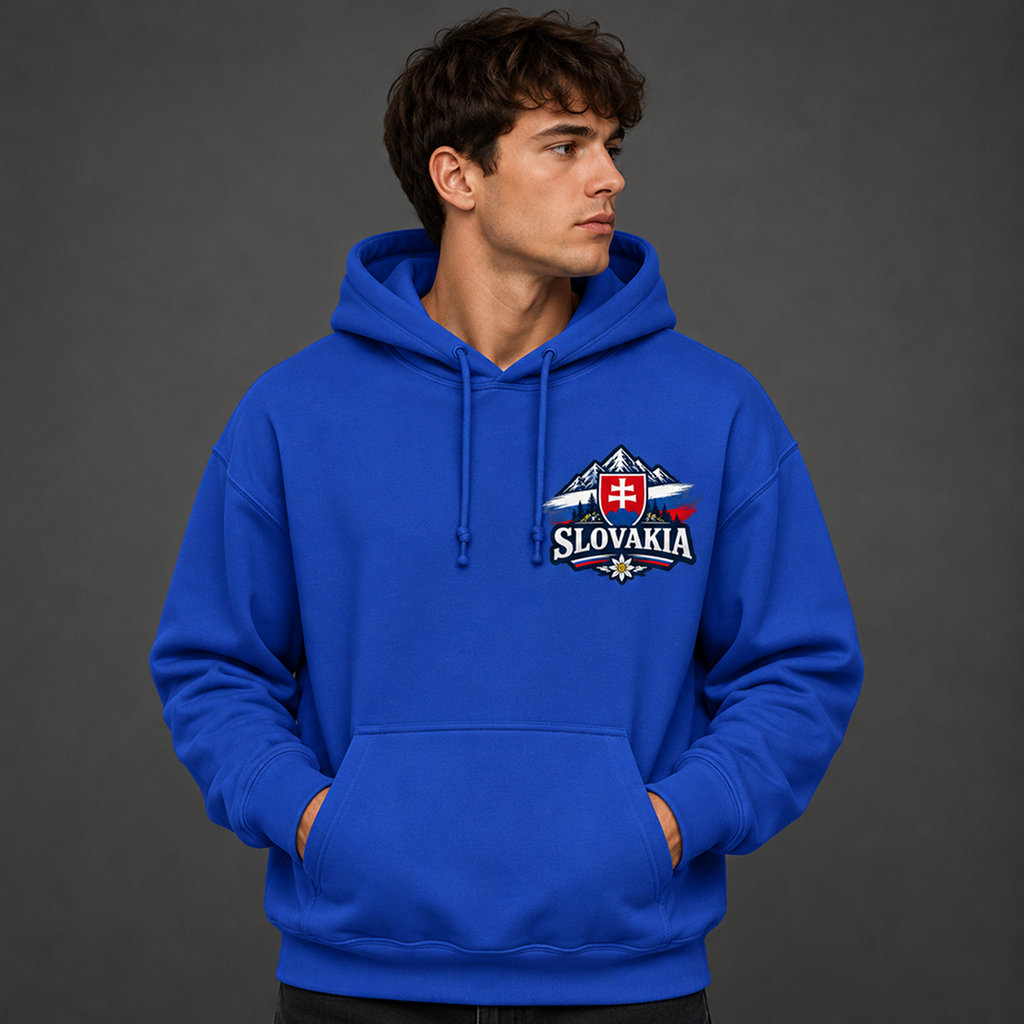 Slovakia Country Pride Hoodie – Premium Football Fan Hoodie