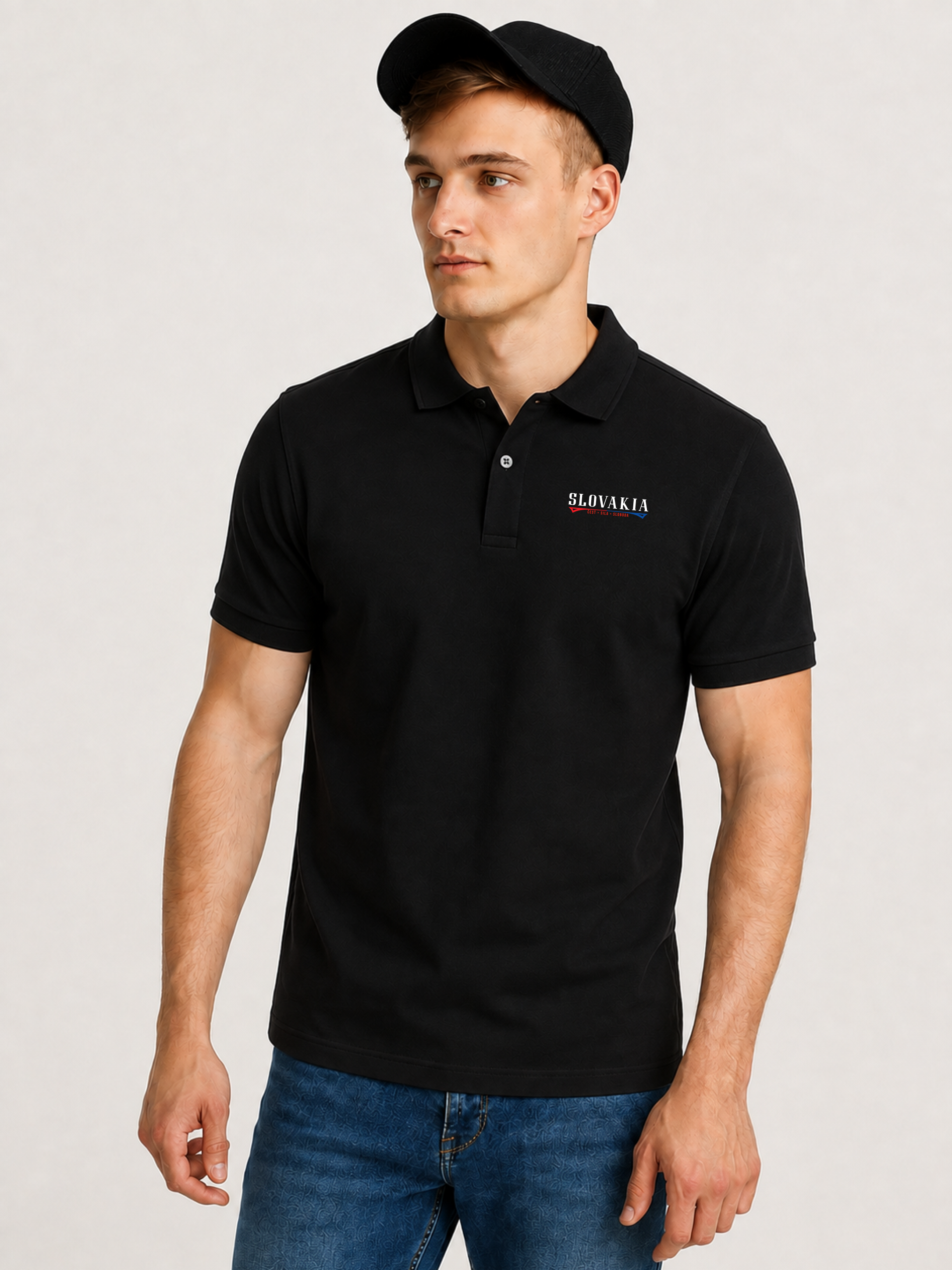 Slovakia Country Pride Polo T-Shirt – Premium Unisex Polo Tee Main image