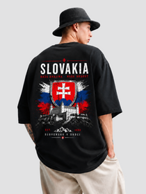 Slovakia Oversized T-Shirt – Country Pride Unisex Graphic Tee