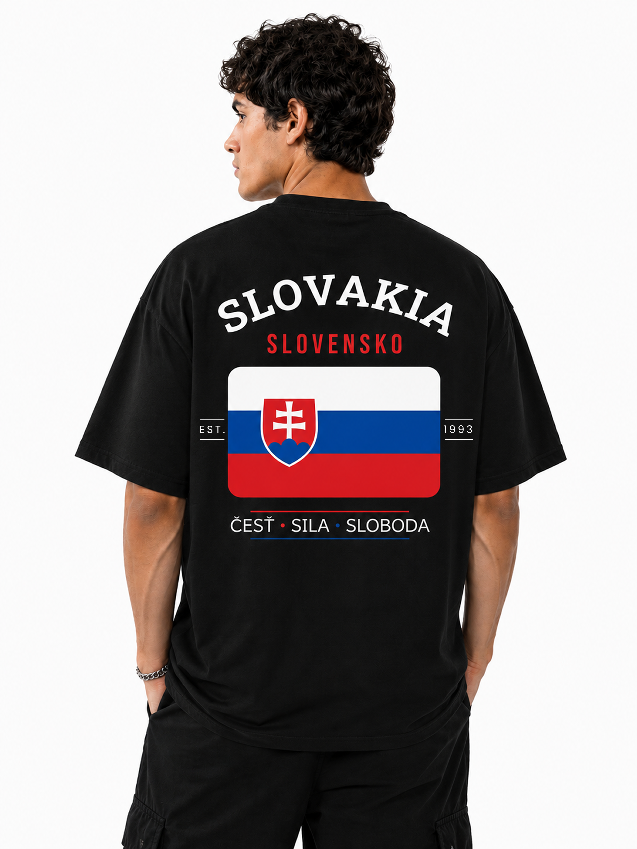Slovakia Graphic Tee – Unisex Country Pride T-Shirt Secondary image