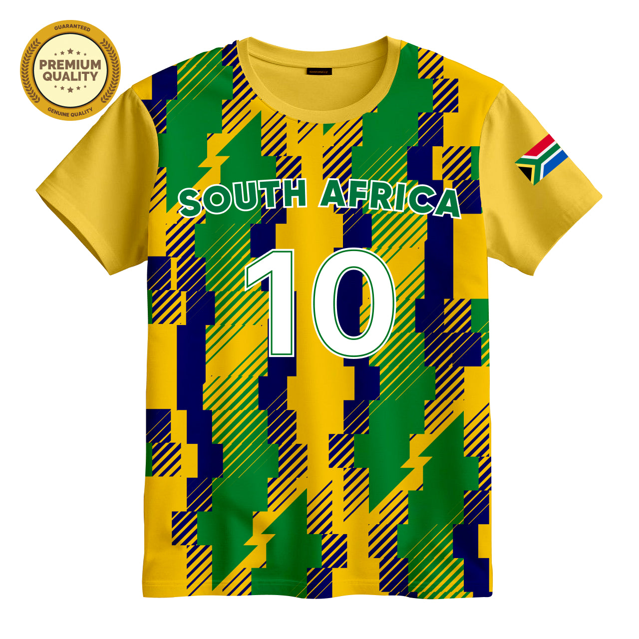 South Africa Soccer 3D T-Shirt – Unisex T-Shirt