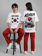 South Korea Oversized T-Shirt – Country Pride Unisex Graphic Tee