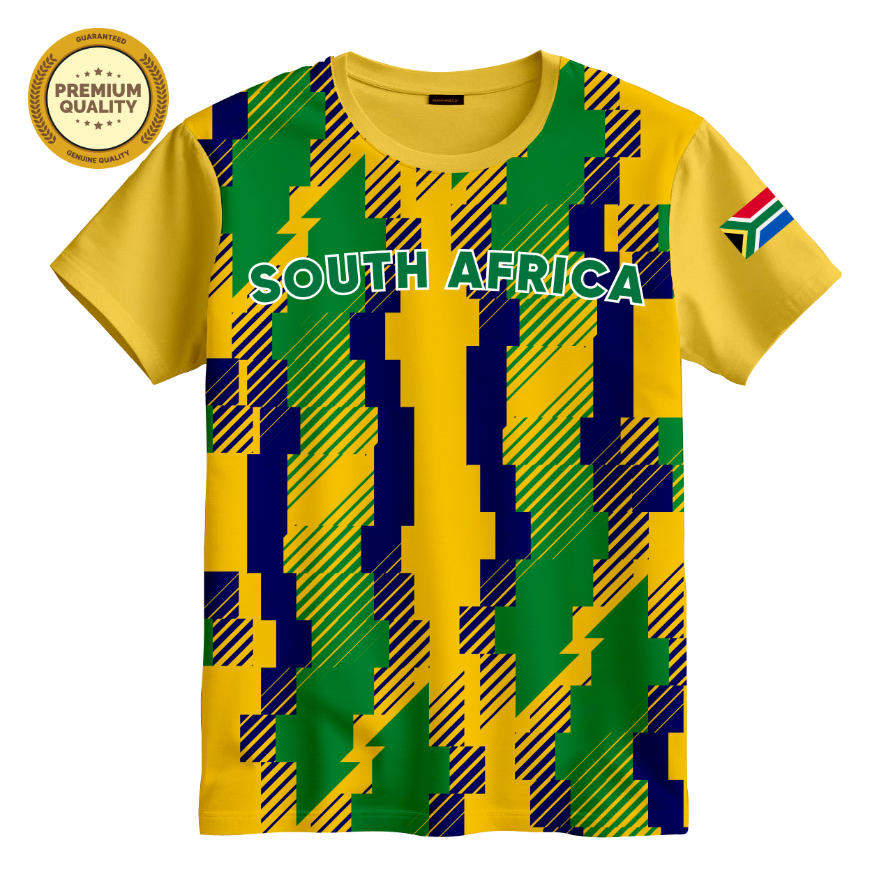 South Africa Soccer 3D T-Shirt – Unisex T-Shirt Main image