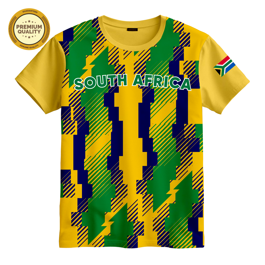 South Africa Soccer 3D T-Shirt – Unisex T-Shirt