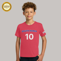 South Korea Soccer Fan T-Shirt For Boys/Youth – 2026 Football   TShirt