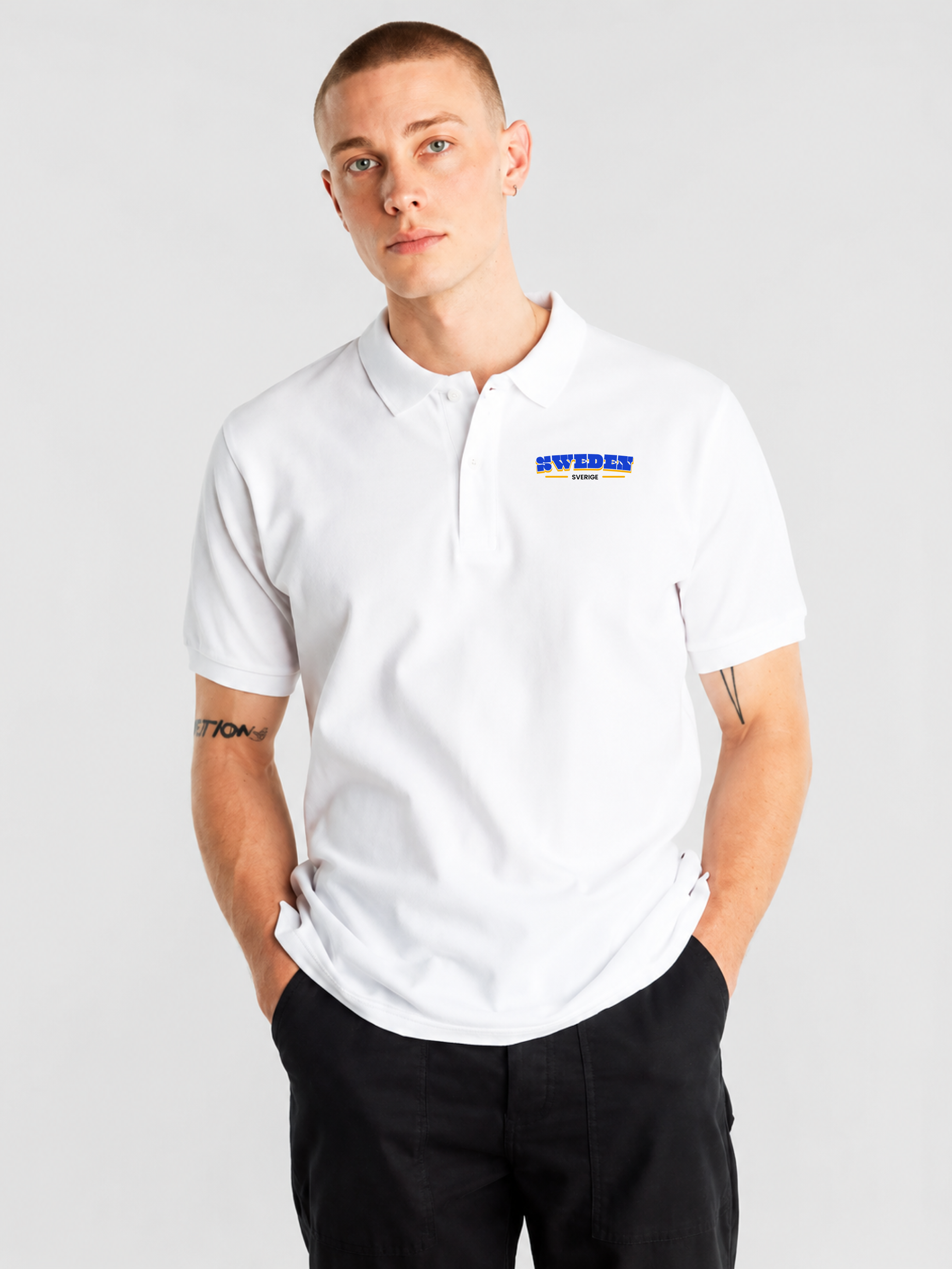Sweden Country Pride Polo T-Shirt – Premium Unisex Polo Tee Main image