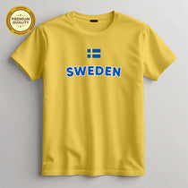 Sweden Football Fan T-Shirt – Premium Quality