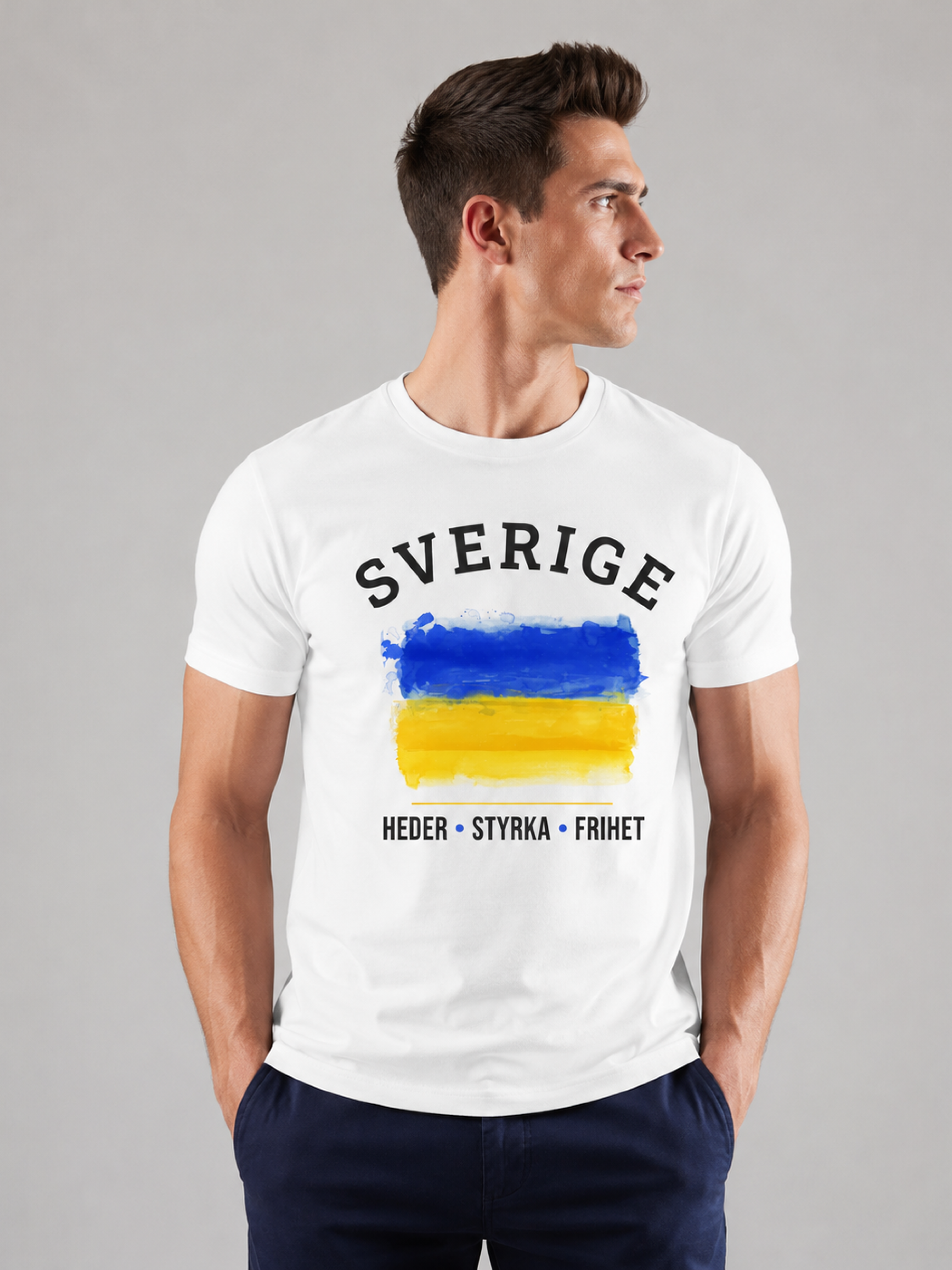 Sweden Graphic Tee – Unisex Country Pride T-Shirt Main image
