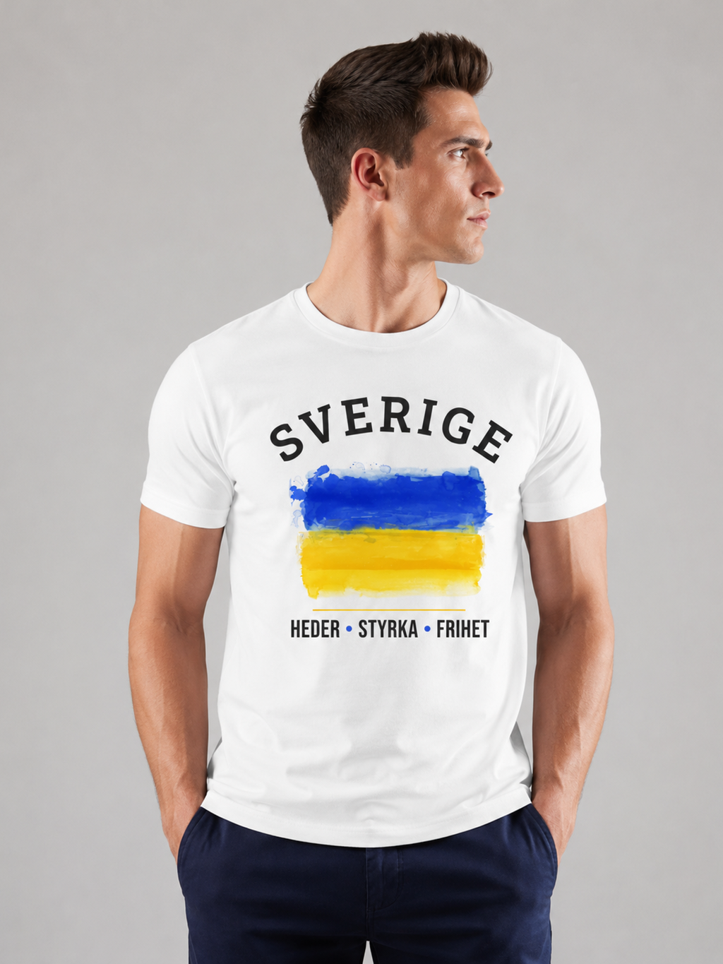 Sweden Graphic Tee – Unisex Country Pride T-Shirt