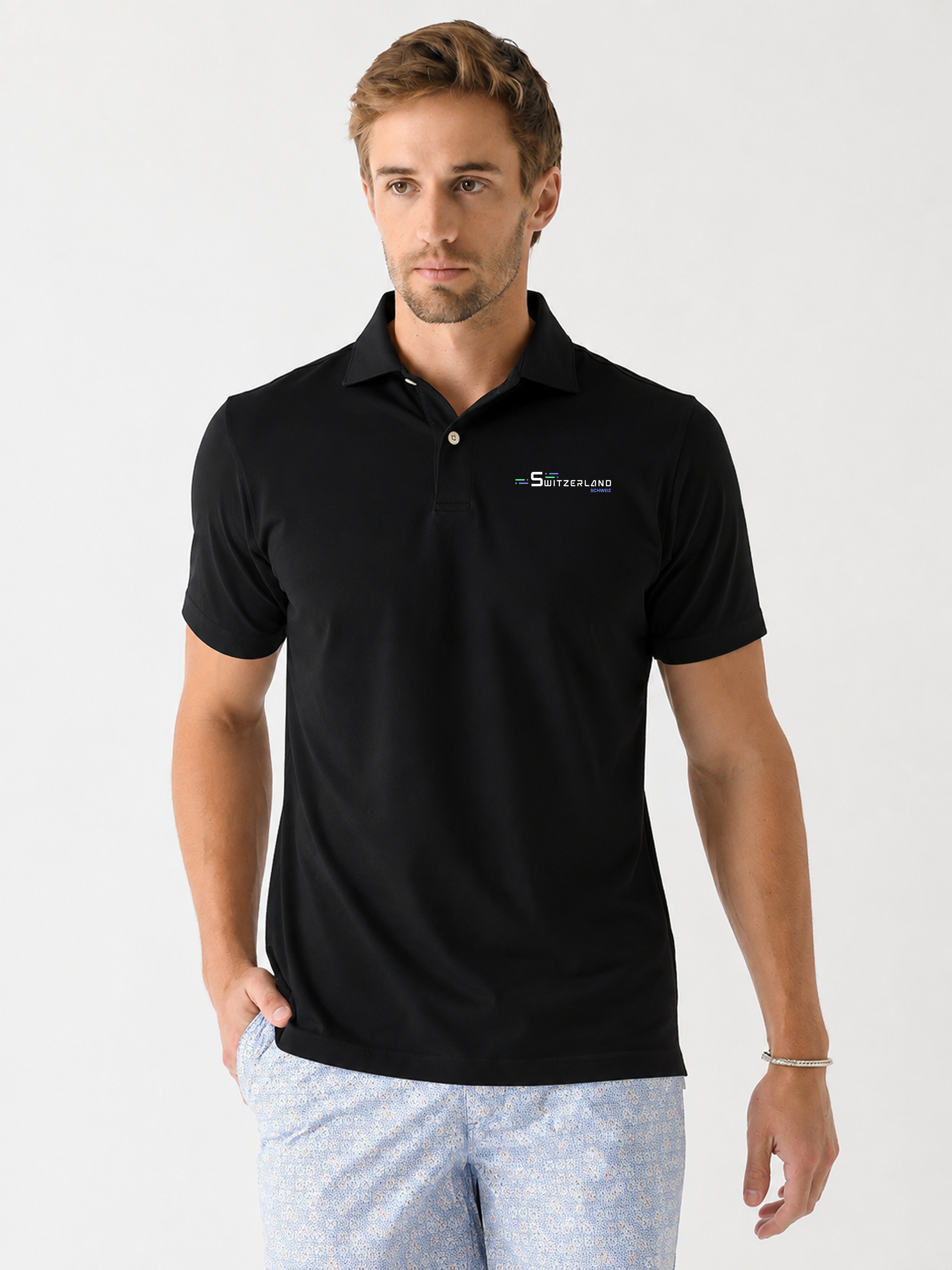Switzerland Country Pride Polo T-Shirt – Premium Unisex Polo Tee