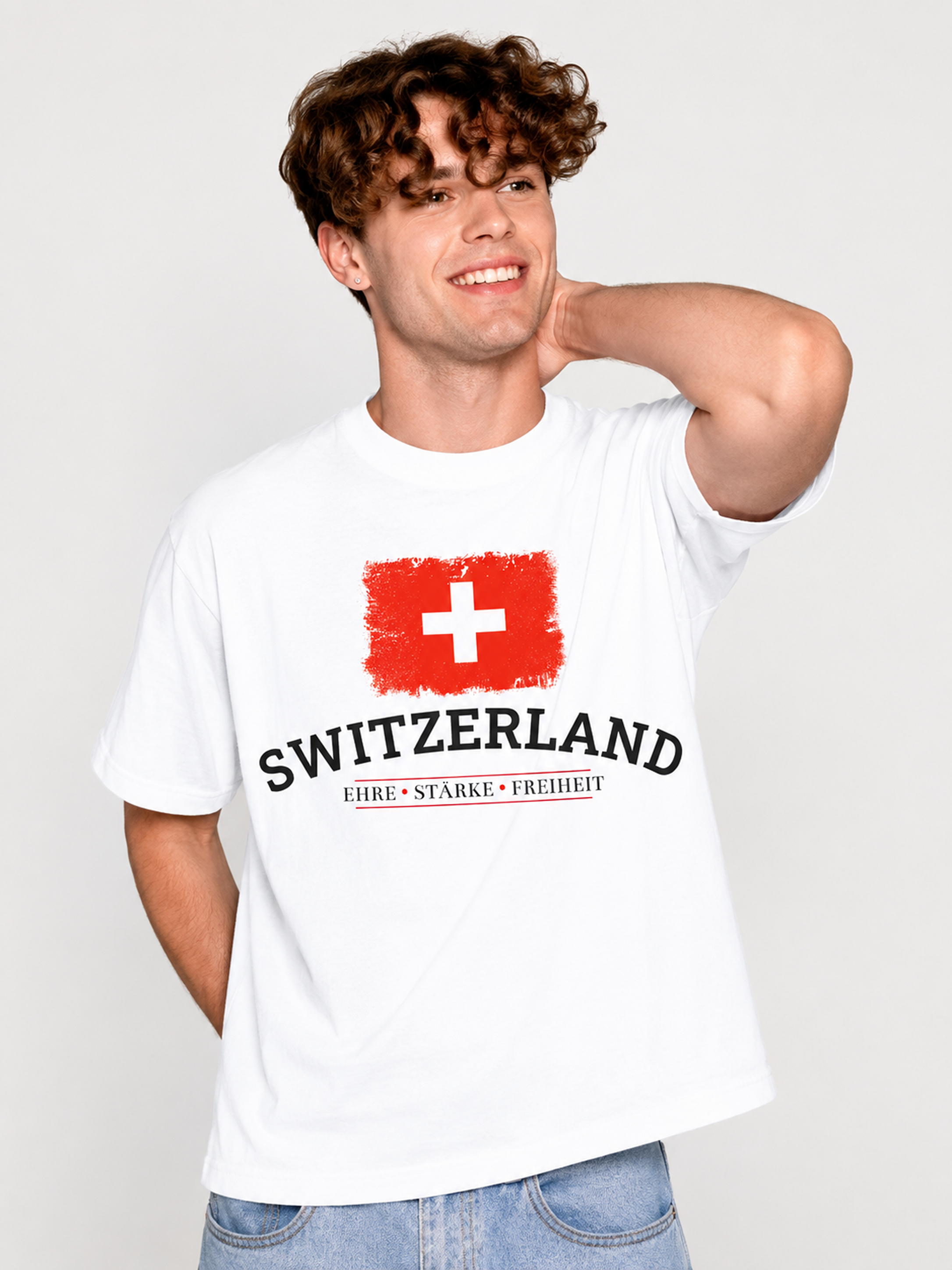 Switzerland Graphic Tee – Unisex Country Pride T-Shirt Main image