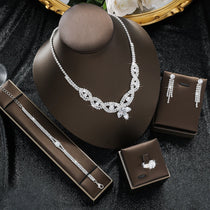 Elegant, exquisite, exaggerated necklace, earring, bracelet, ring, jewelry set, bridal and red carpet event styling accessories