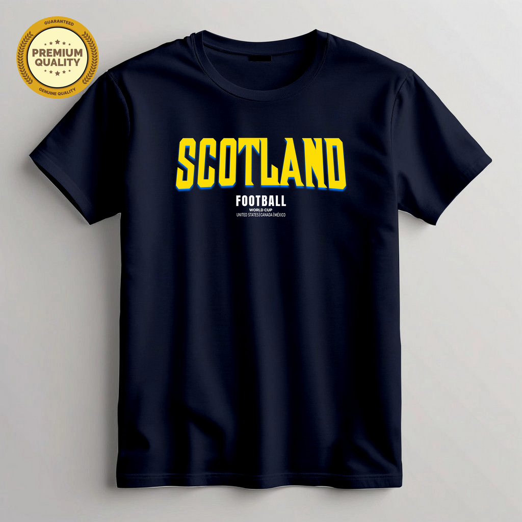 Scotland Football Fan T-Shirt – 2026 Football   TShirt