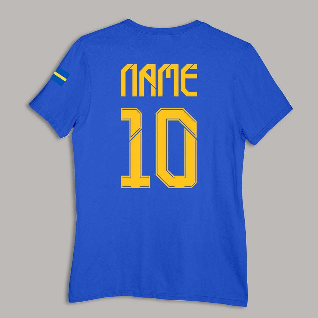 Sweden Soccer 3D T-Shirt – Unisex T-Shirts